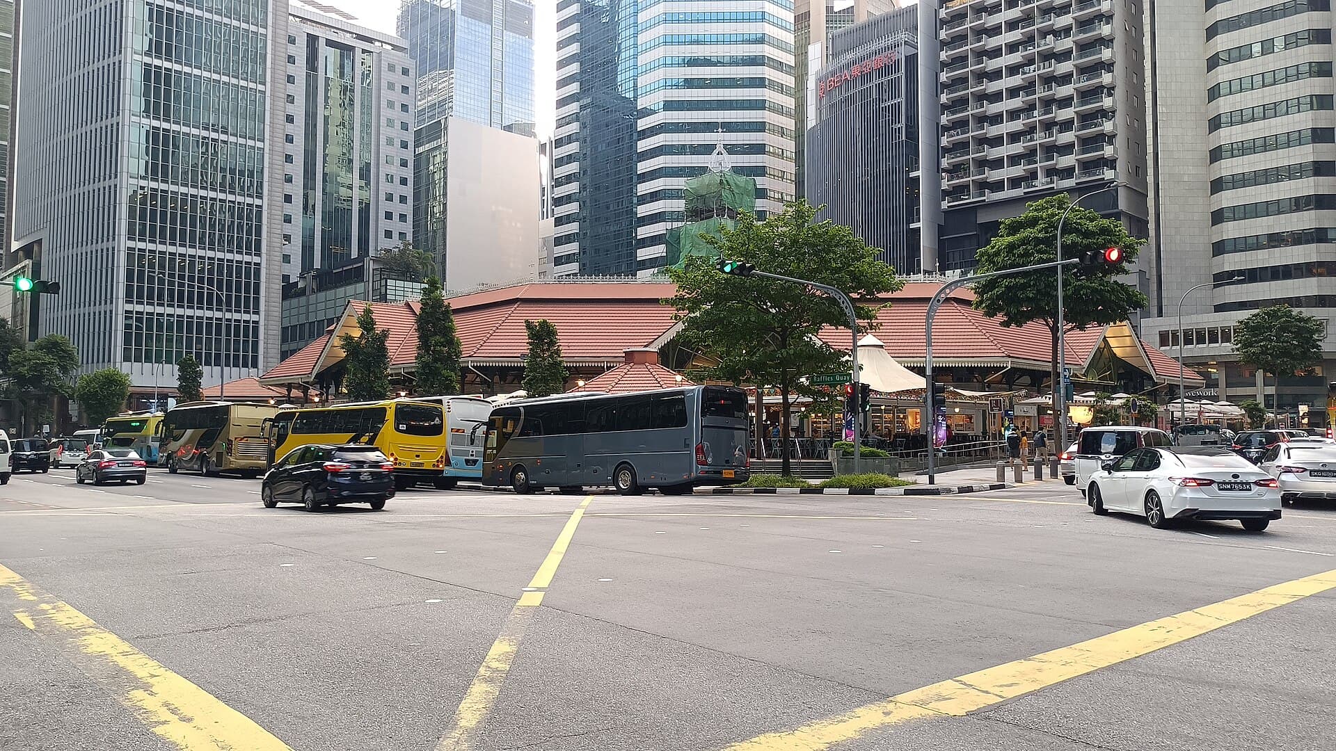 The Lau Pa Sat hawker centre, Singapore
