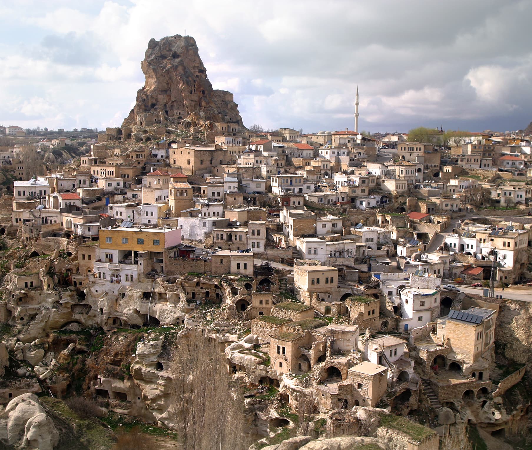 The fairy chimneys and valleys of Cappadocia, Turkey